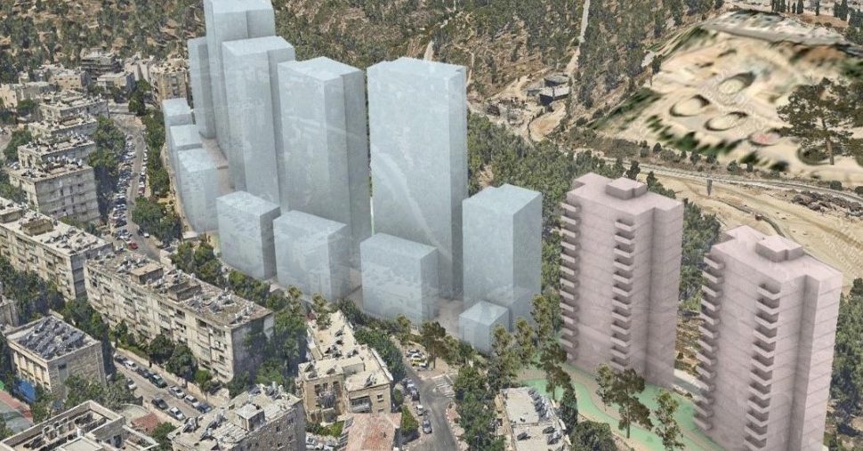 הדמית התכנית ביפה נוף (רונאל אדריכלים)