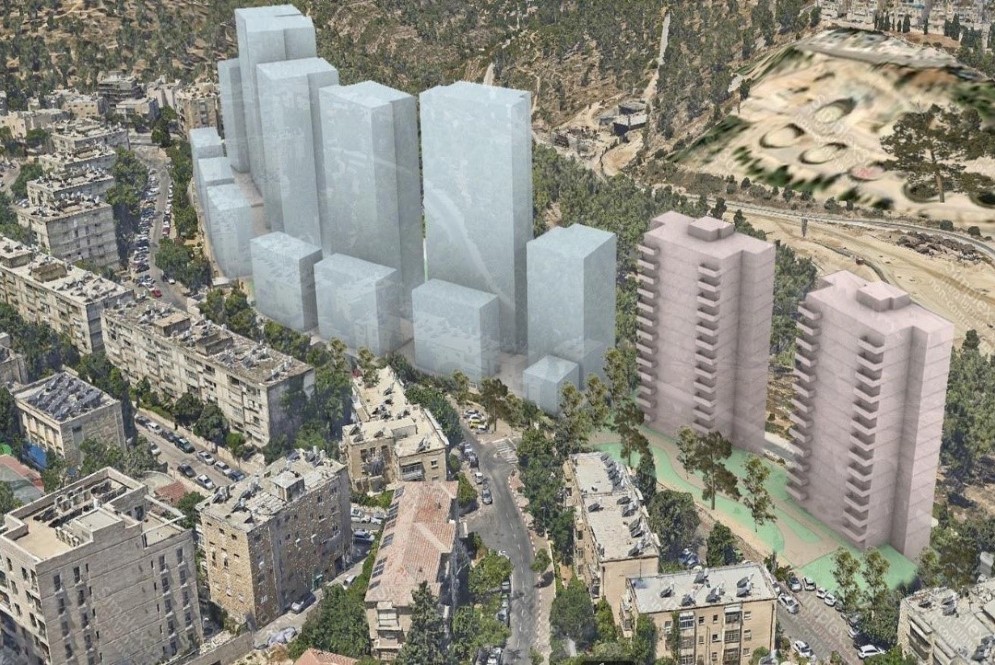 הדמית התכנית ביפה נוף (רונאל אדריכלים)